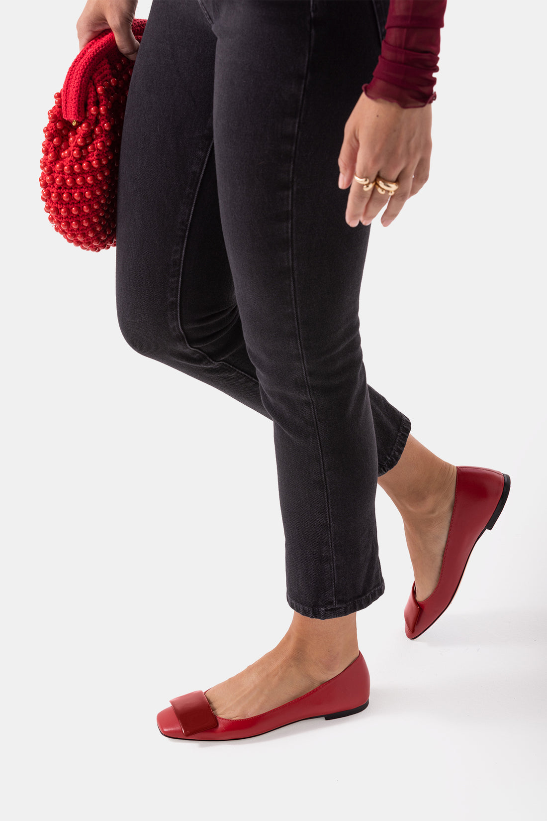 The Emma Red/Burgundy