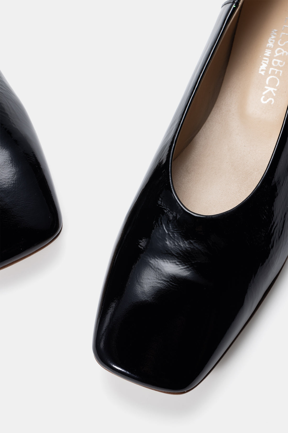 The Cellina Black Patent - Final Sale