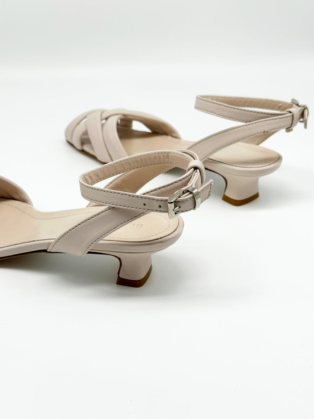 Ankle Wrap Sandal Blush - Sample Size 37