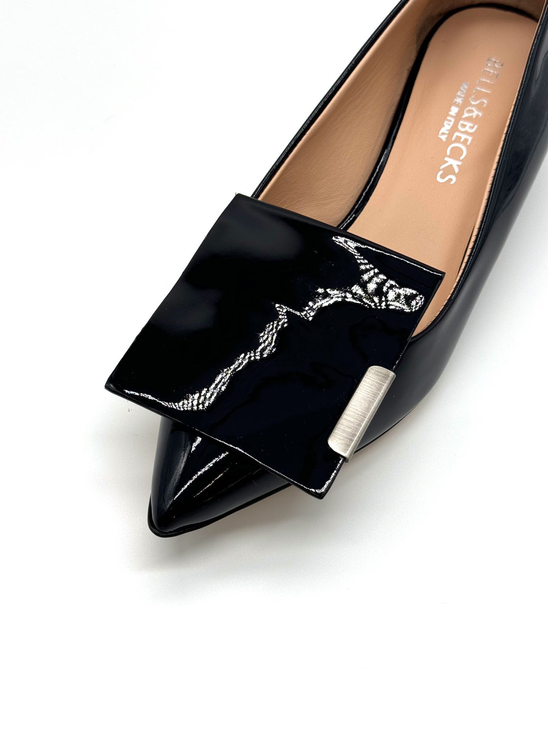 Allegra Navy Patent - Sample Size 37
