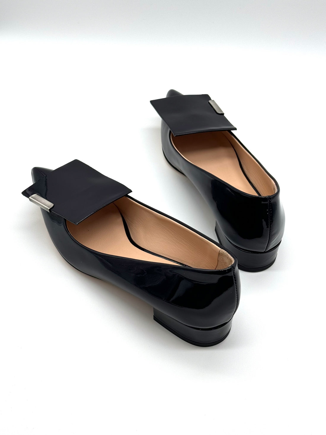 Allegra Navy Patent - Sample Size 37