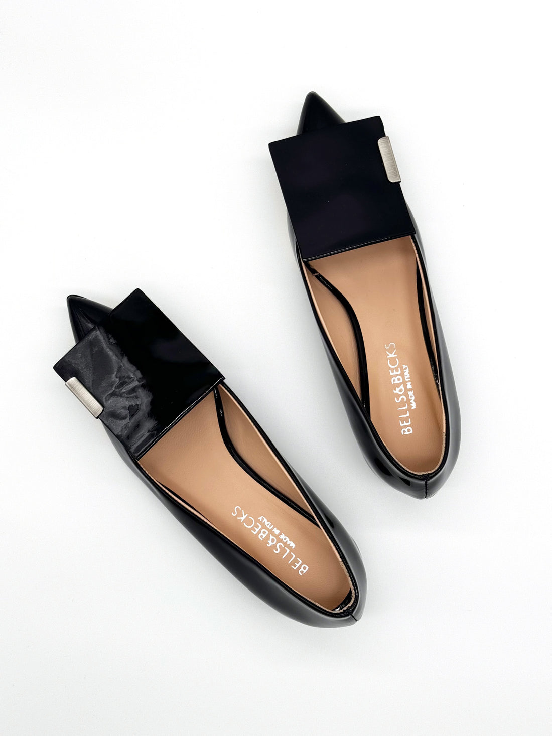 Allegra Navy Patent - Sample Size 37