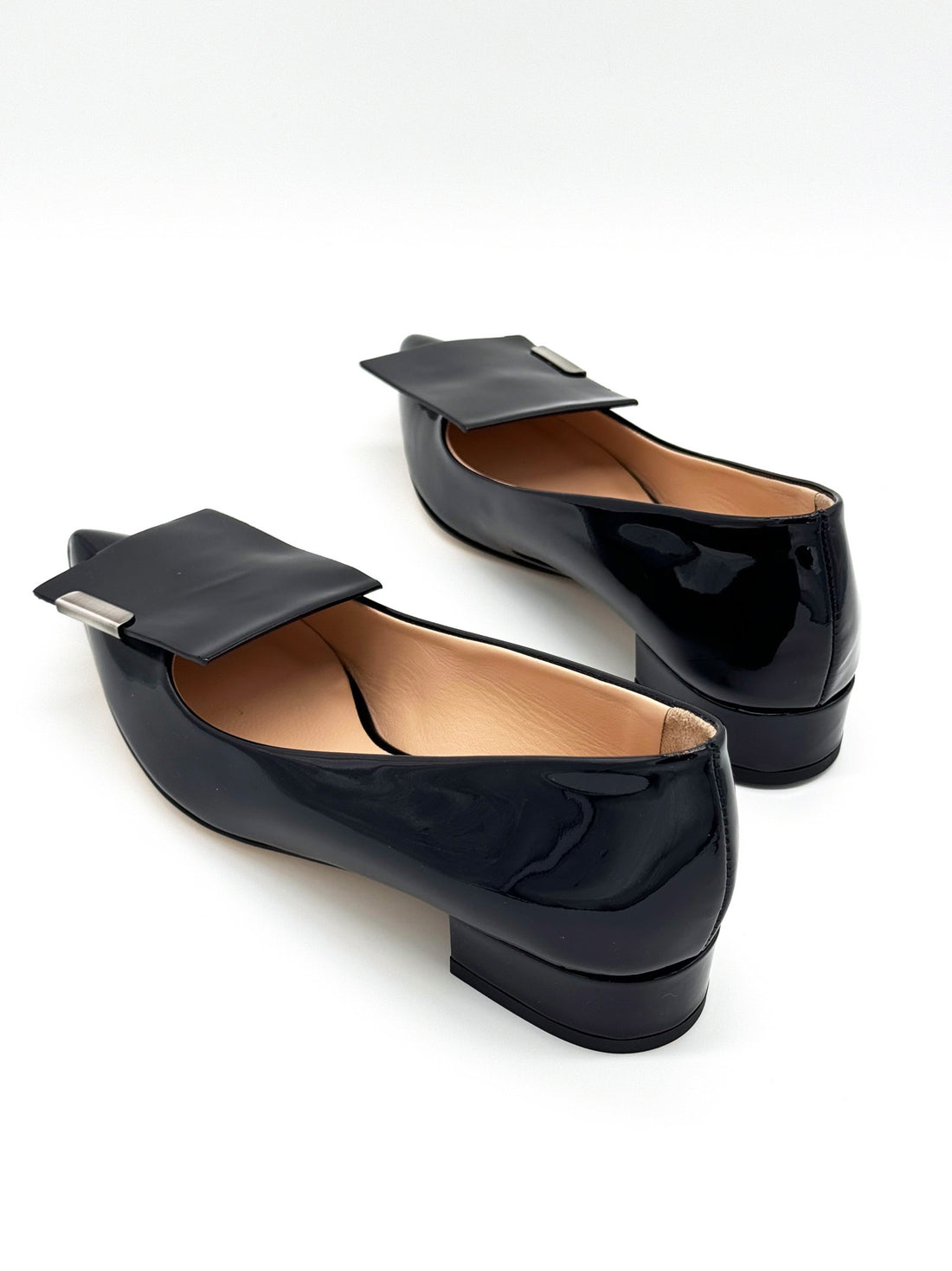 Allegra Navy Patent - Sample Size 37