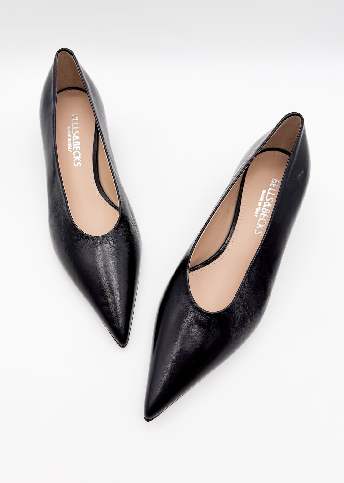 Mini Wedge Pump Black - Sample Size 37