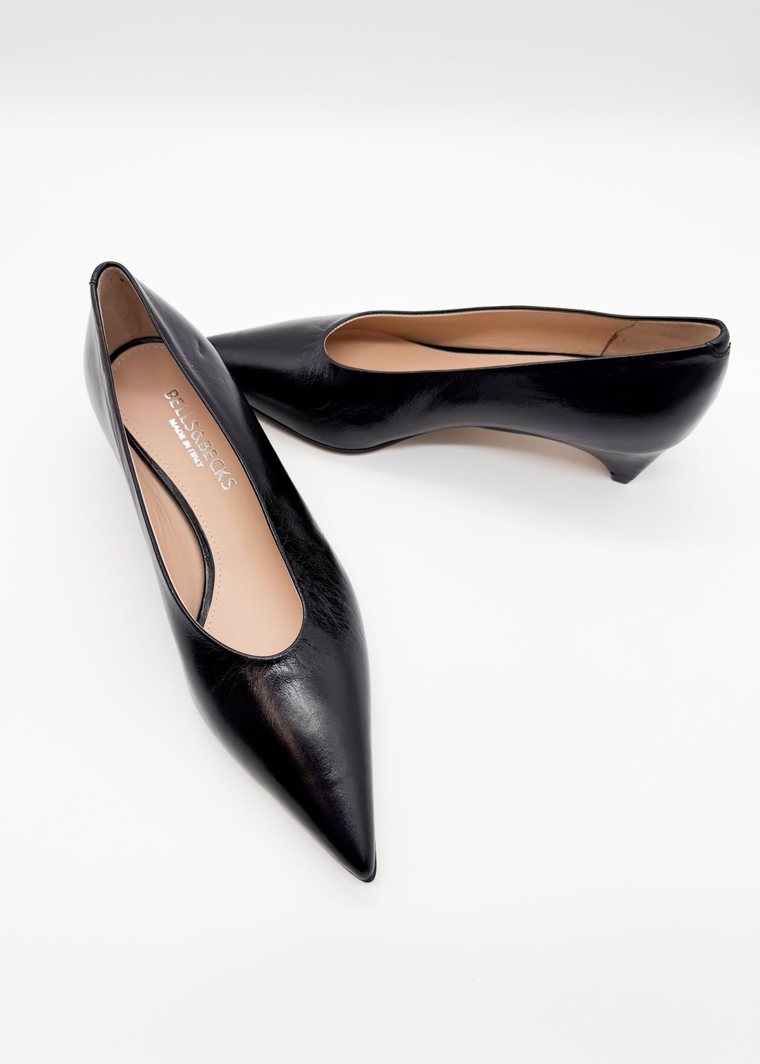 Mini Wedge Pump Black - Sample Size 37