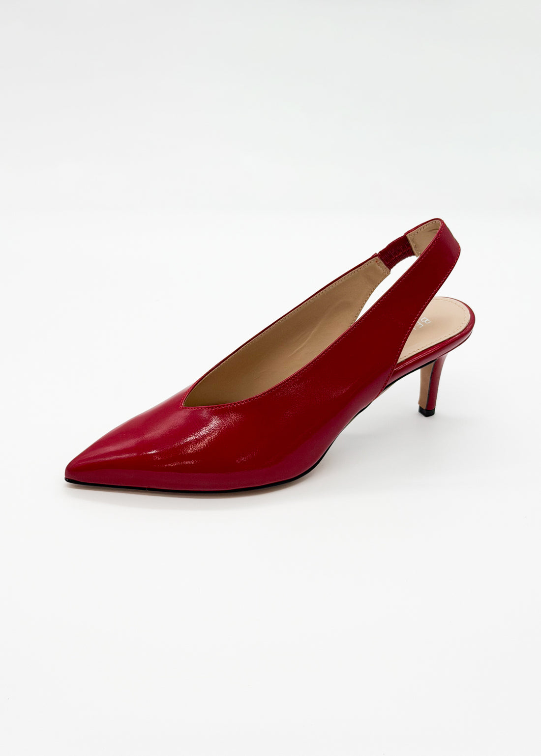 Slingback Pump Red - Sample Size 37