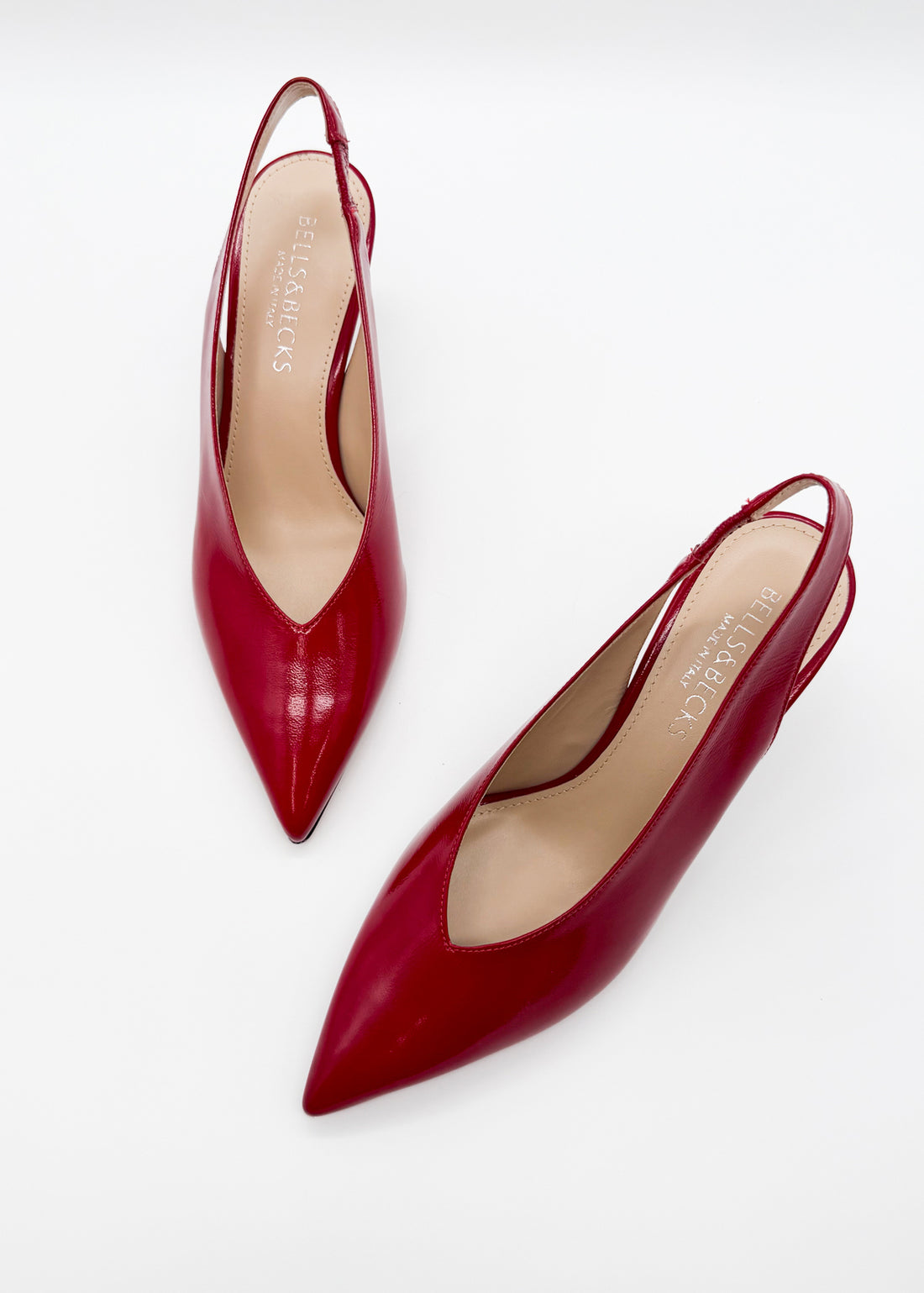 Slingback Pump Red - Sample Size 37