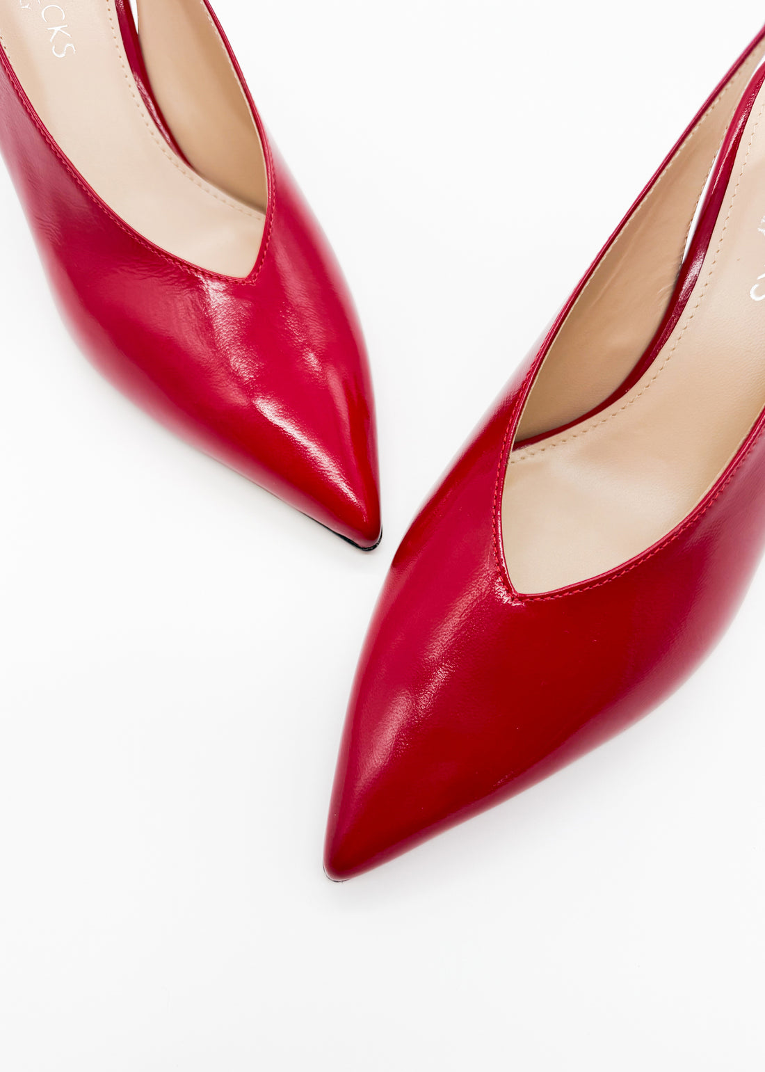 Slingback Pump Red - Sample Size 37