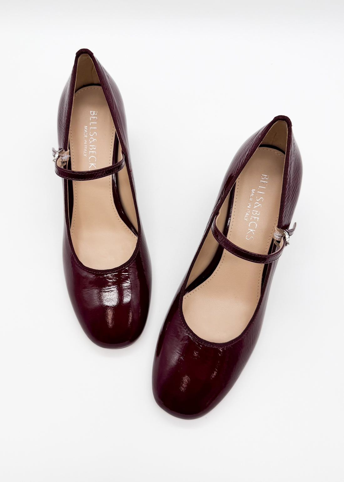 Mary Jane Pump Burgundy - Sample Size 37