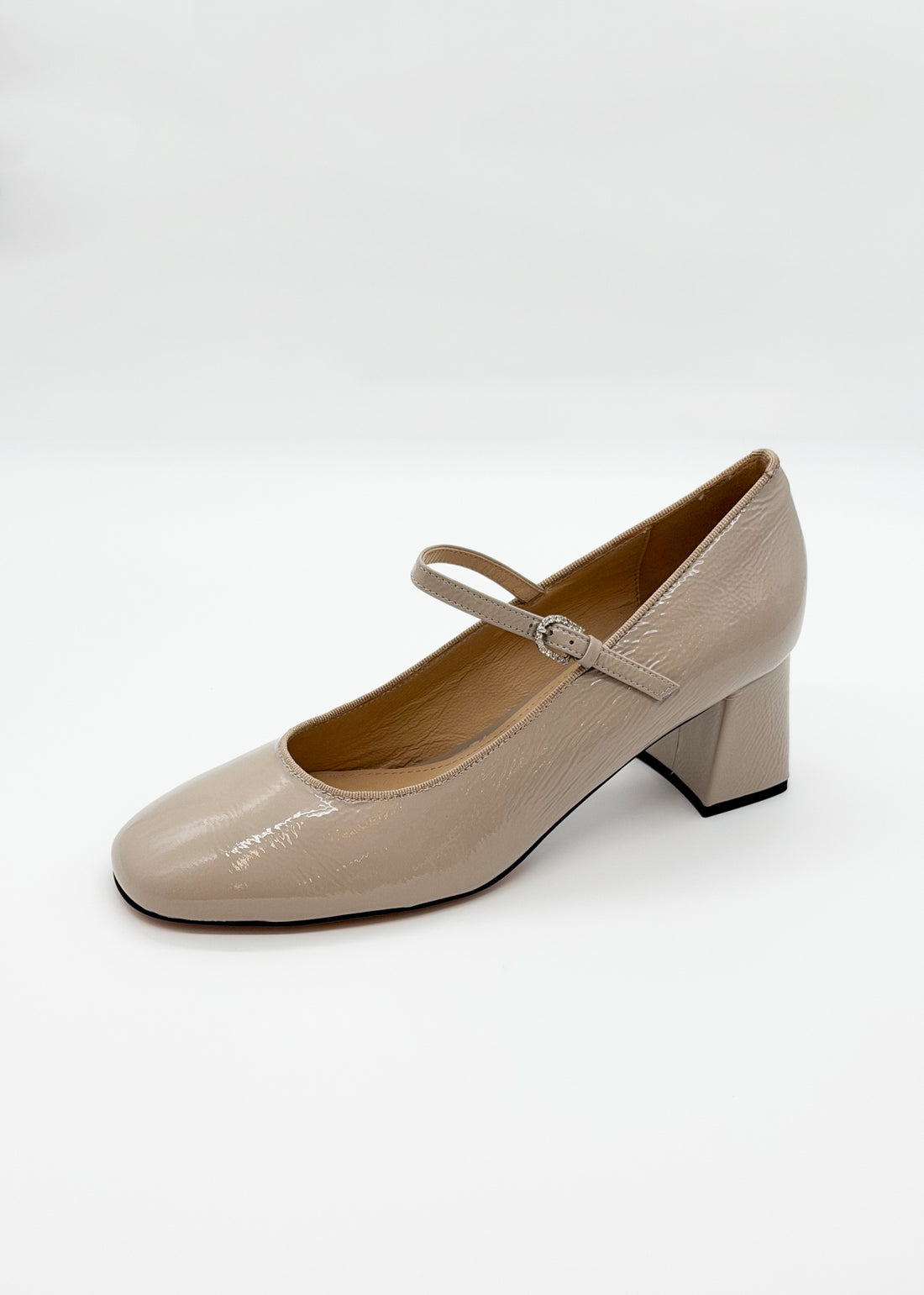 Mary Jane Pump Light Taupe - Sample Size 37
