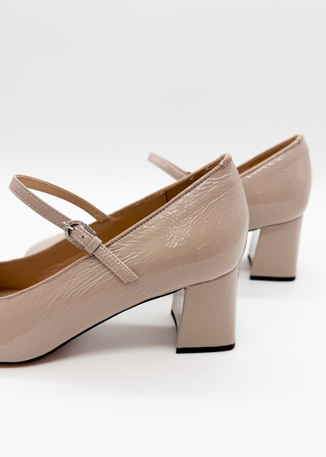 Mary Jane Pump Light Taupe - Sample Size 37