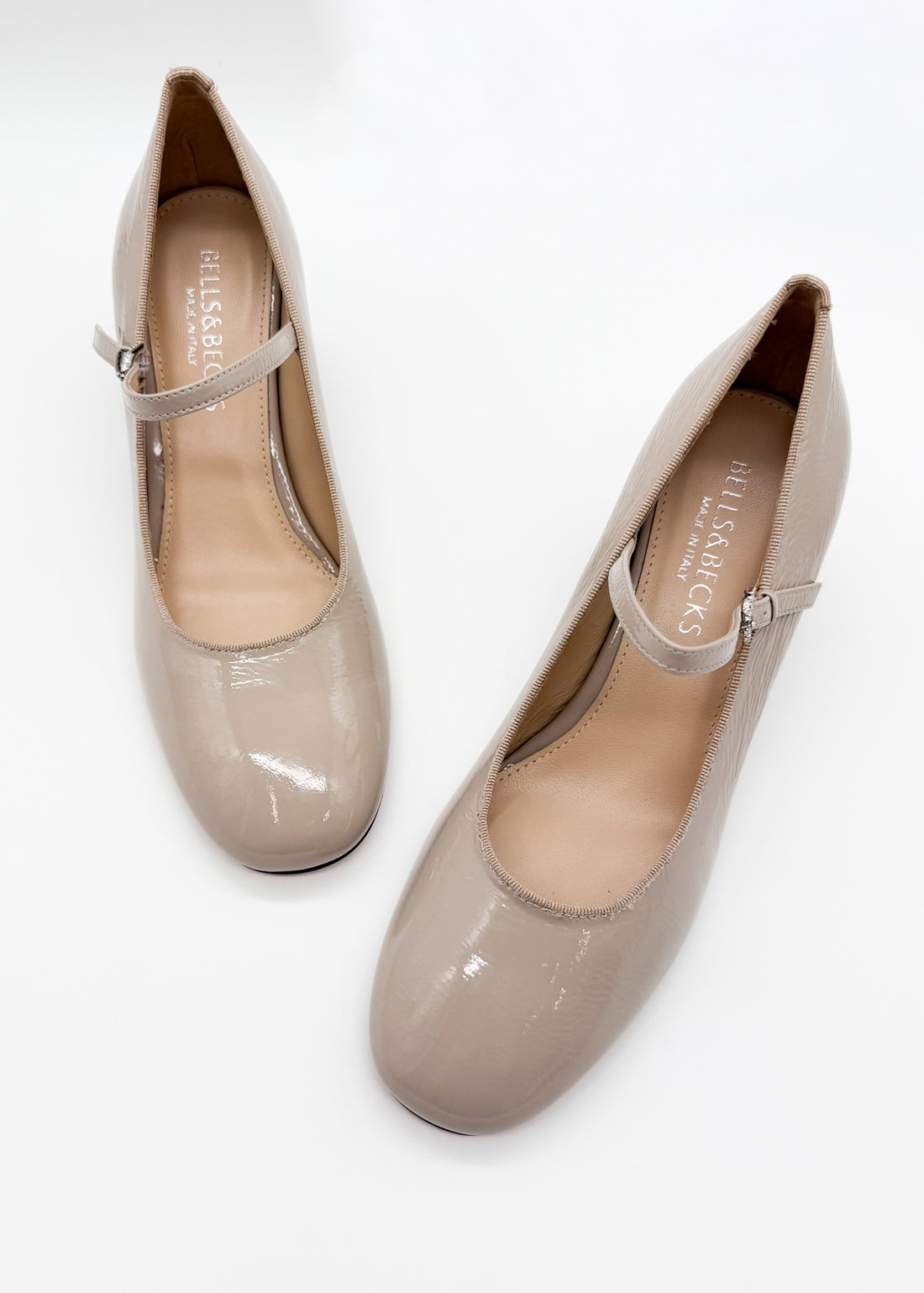 Mary Jane Pump Light Taupe - Sample Size 37
