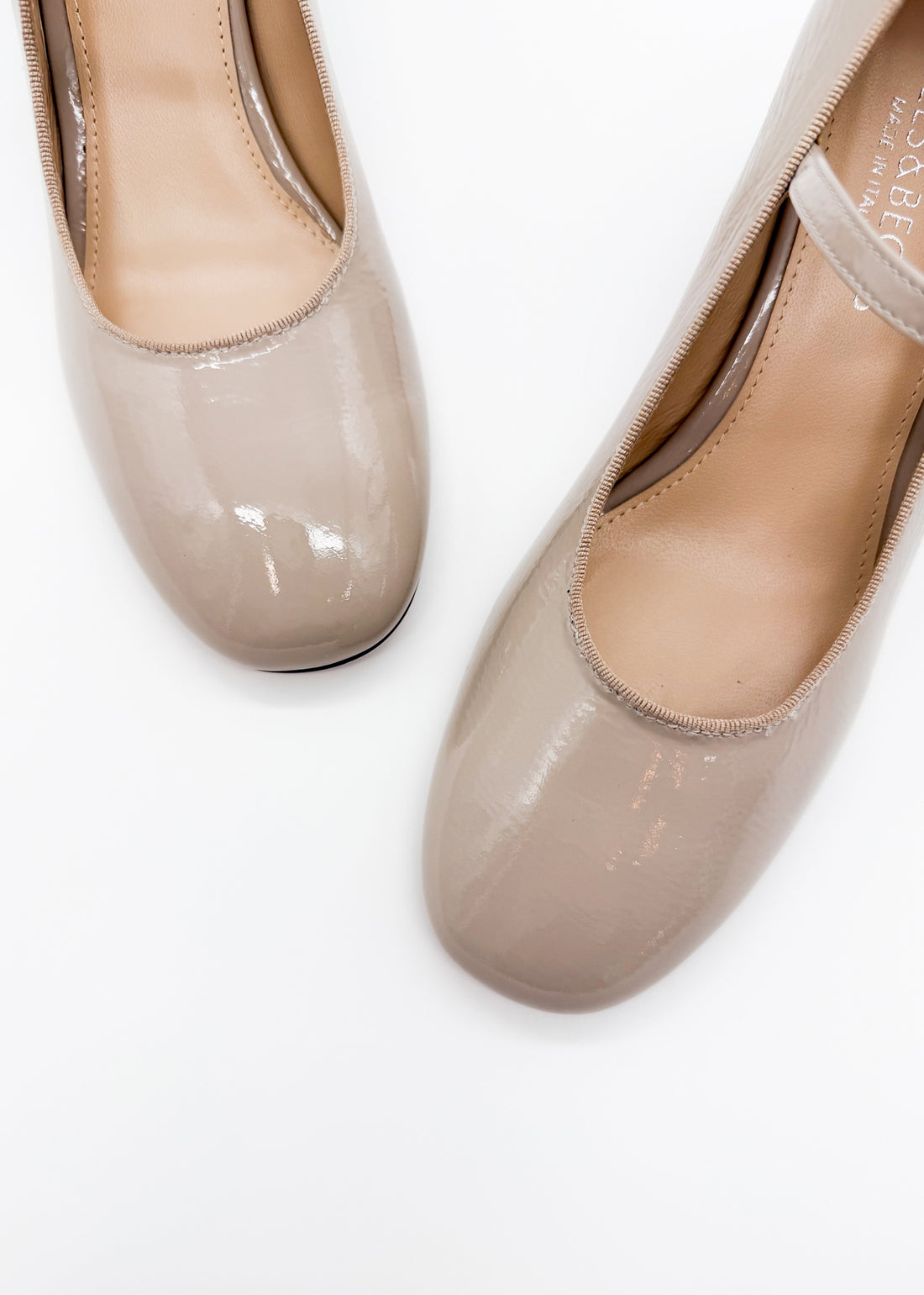 Mary Jane Pump Light Taupe - Sample Size 37