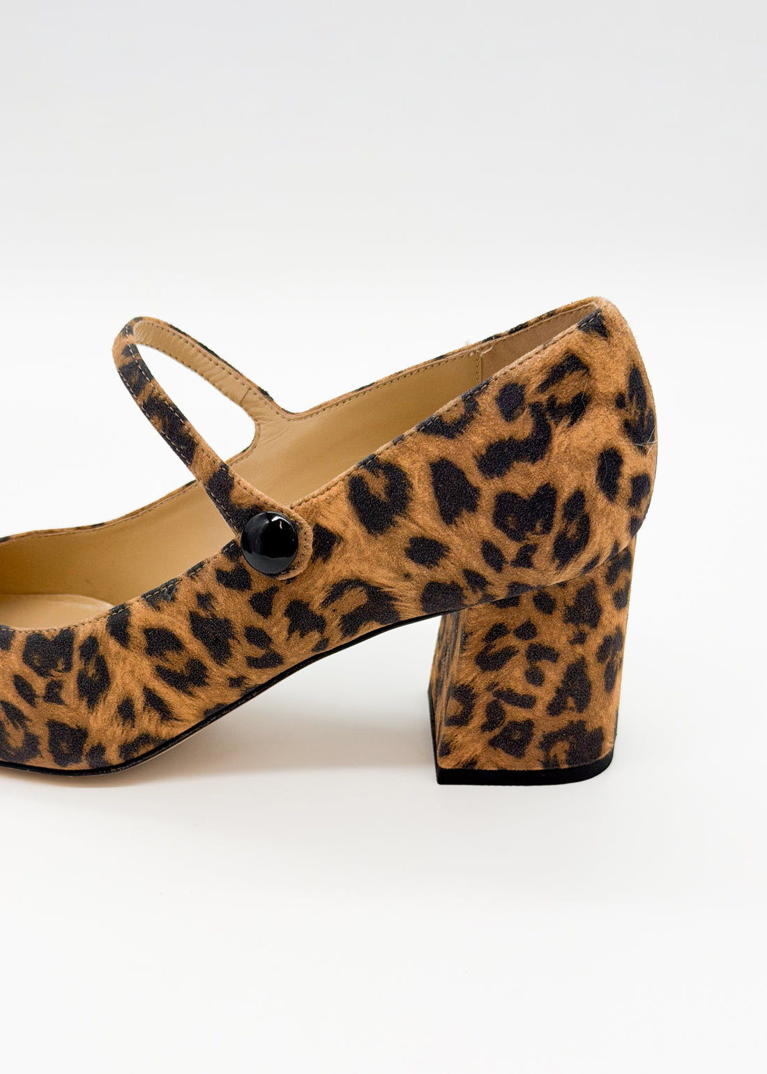 Cap Toe Mary Jane Leopard - Sample Size 37