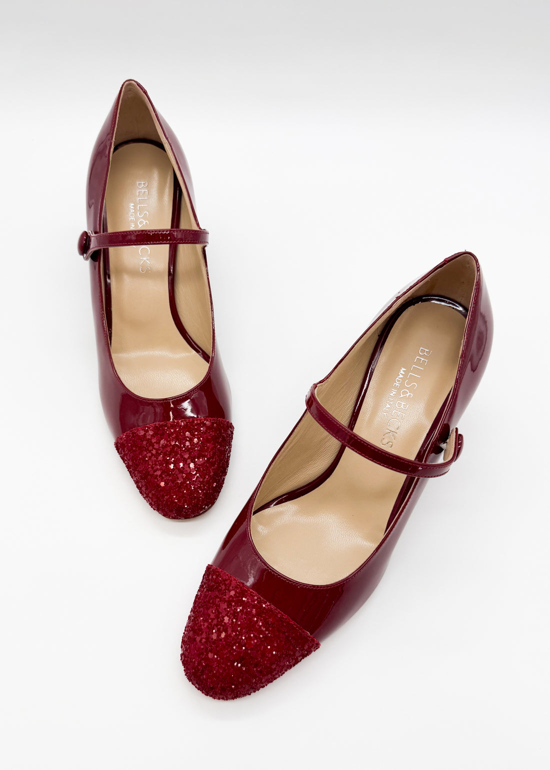 Cap Toe Mary Jane Deep Red - Sample Size 37