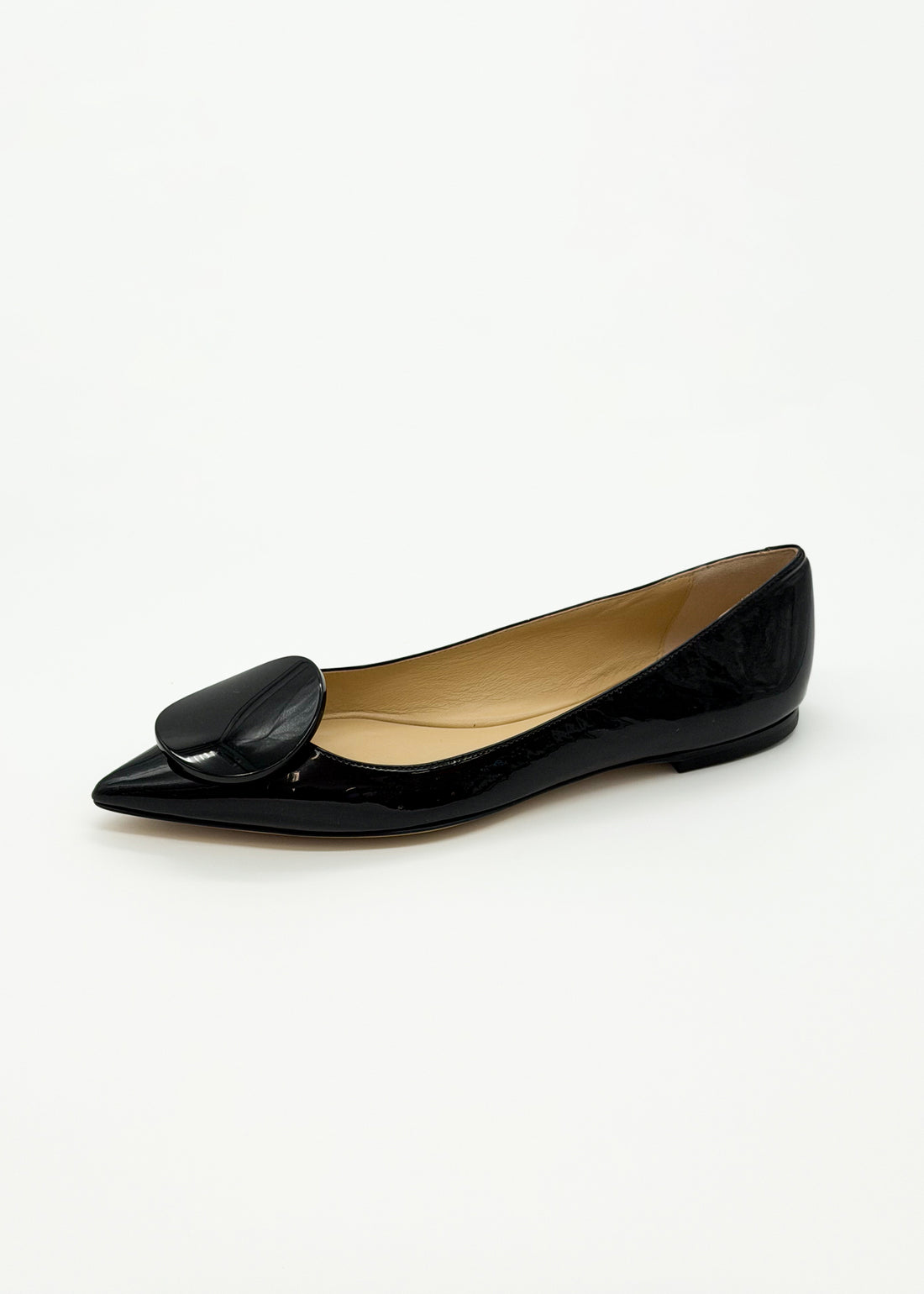 Flat with Round Disc Black - Sample Size 37