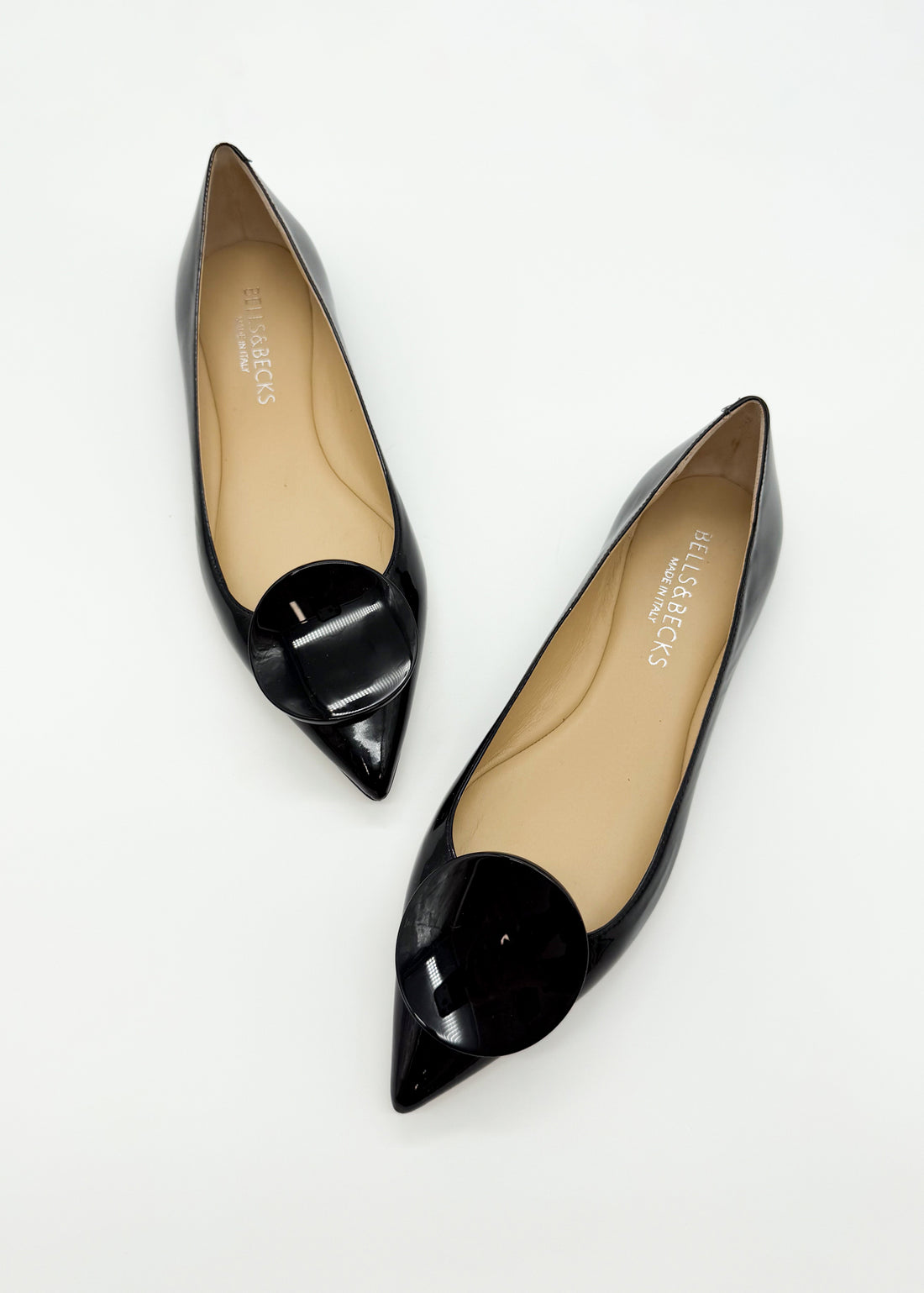 Flat with Round Disc Black - Sample Size 37
