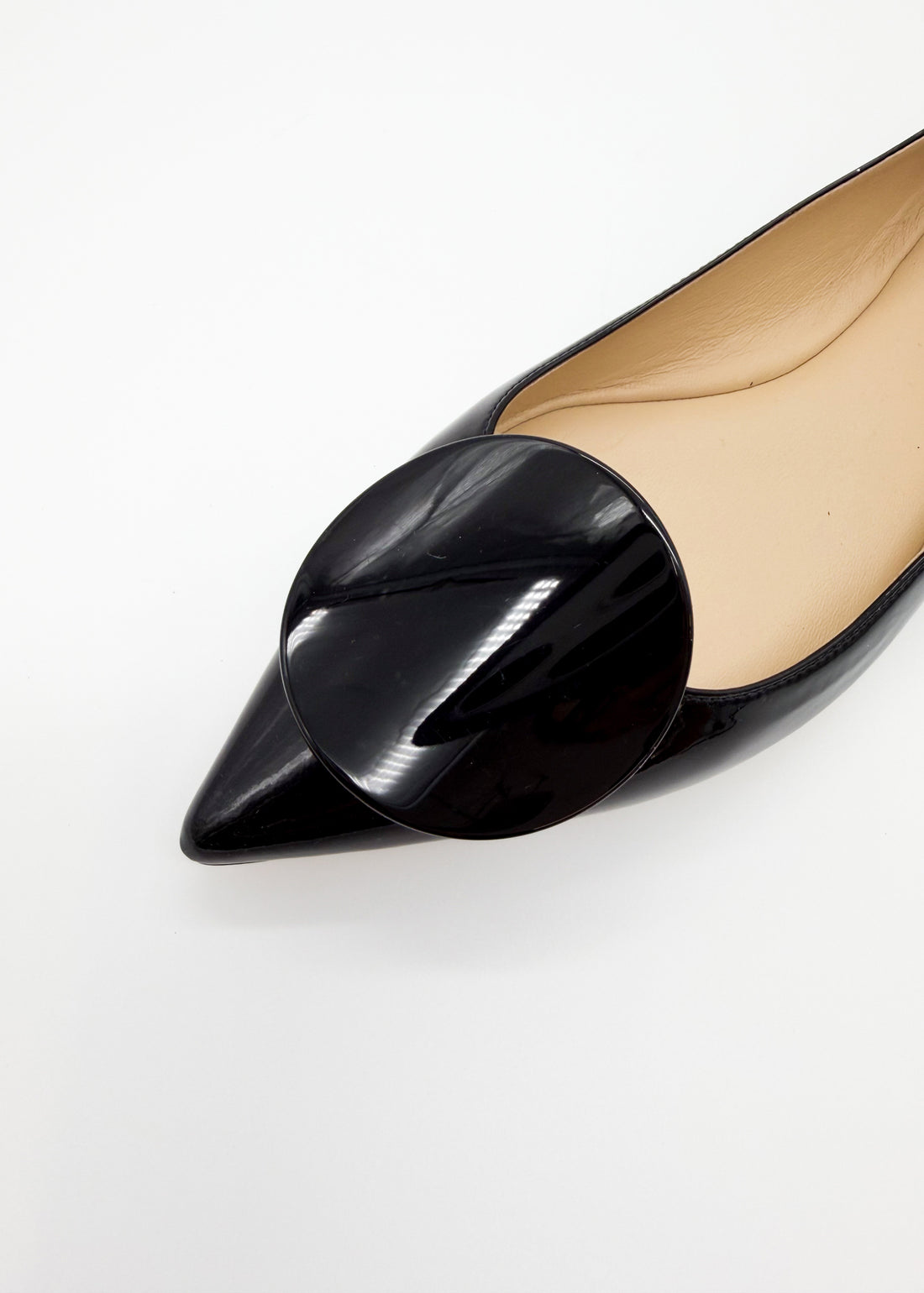 Flat with Round Disc Black - Sample Size 37