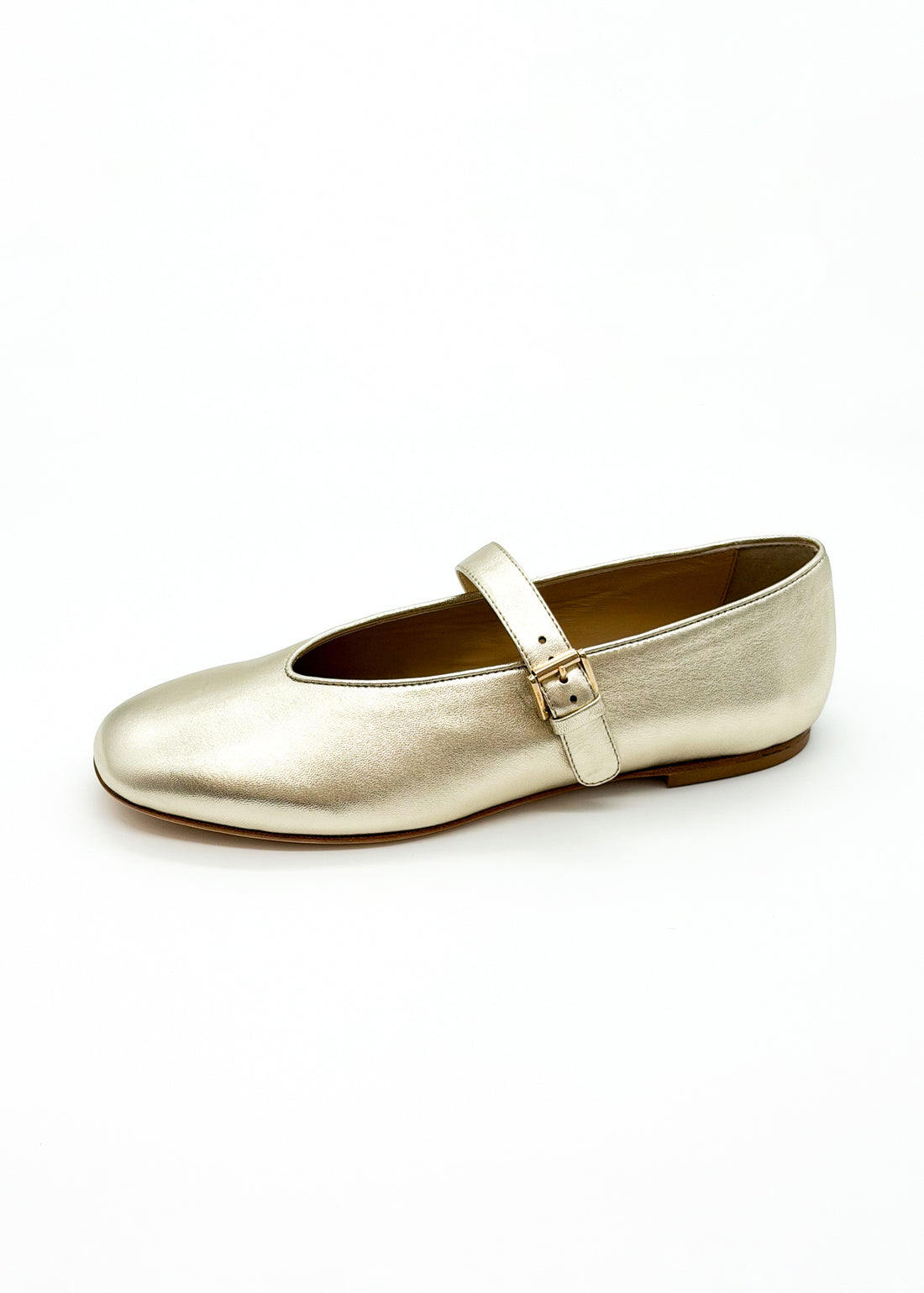 Round Toe Mary Jane Gold - Sample Size 37