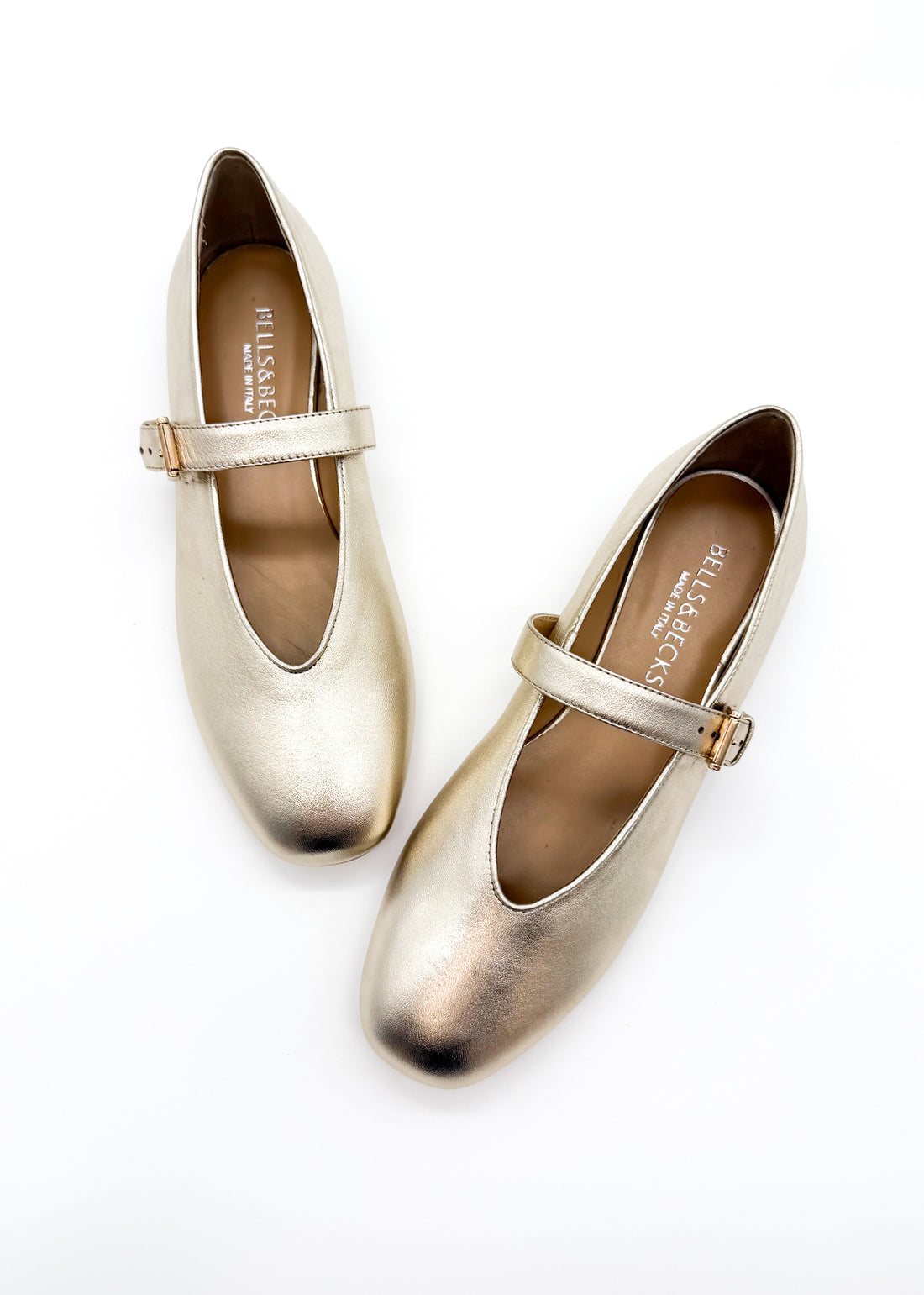 Round Toe Mary Jane Gold - Sample Size 37