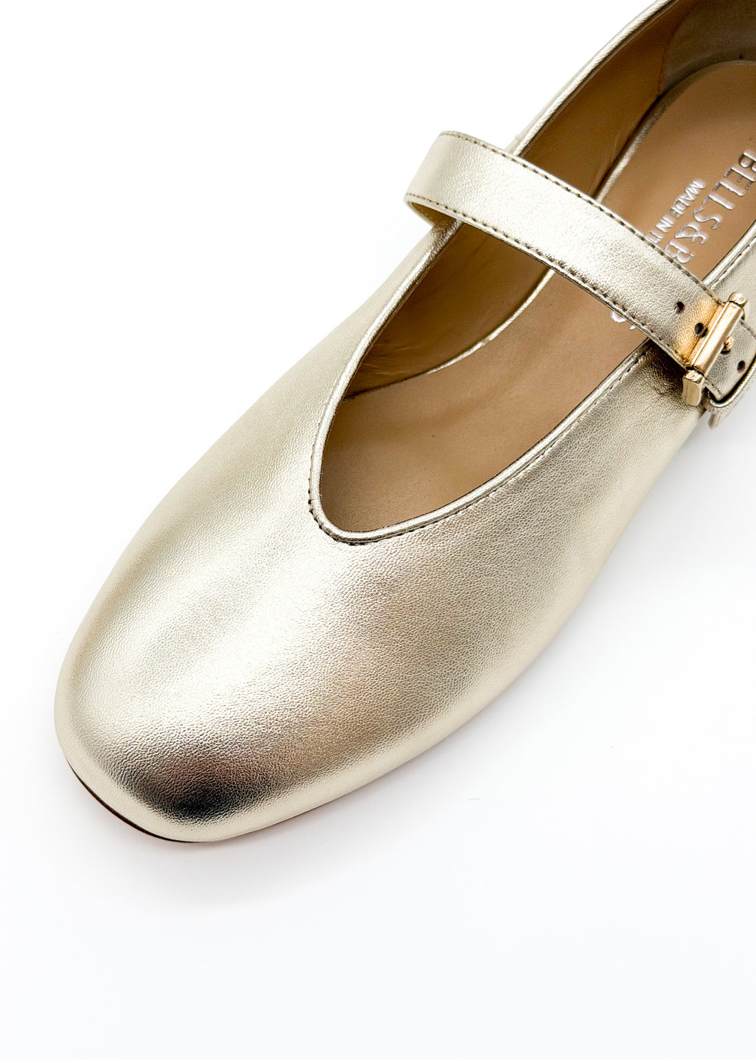 Round Toe Mary Jane Gold - Sample Size 37