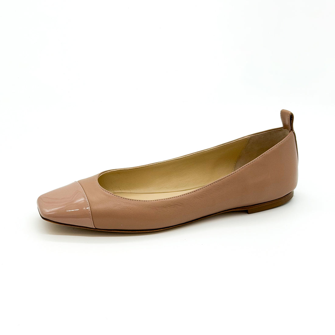 Cap Toe Ballerina Nude- Sample Size 37