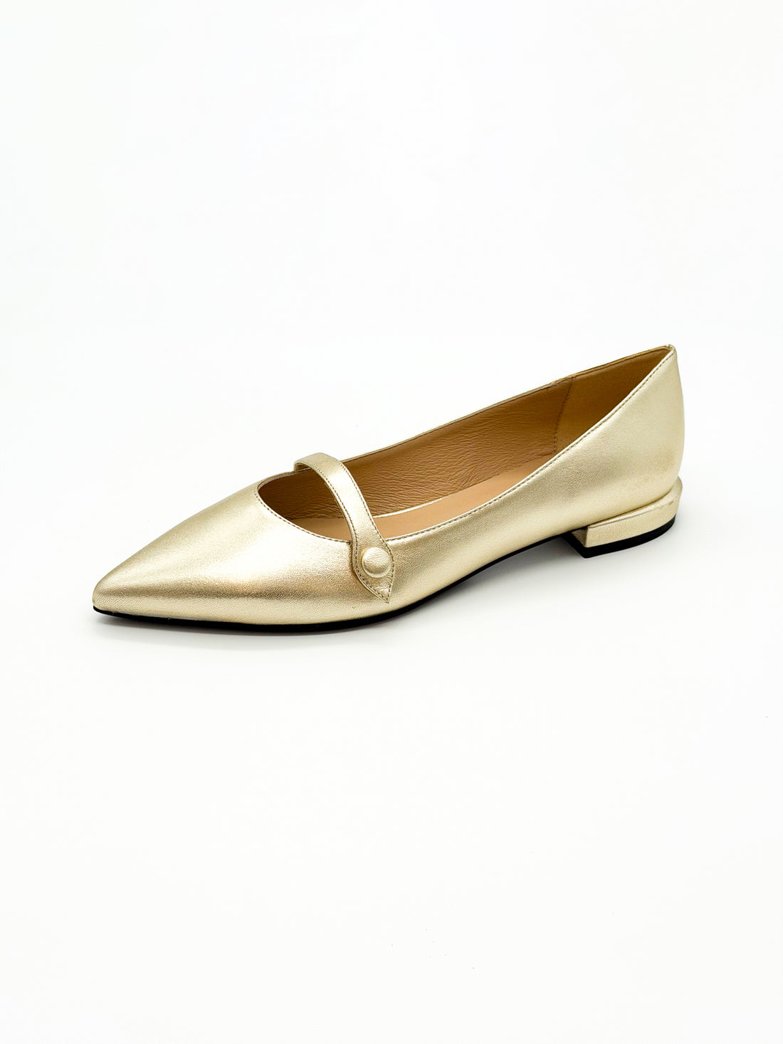 Flat with Strap Gold - Sample Size 37