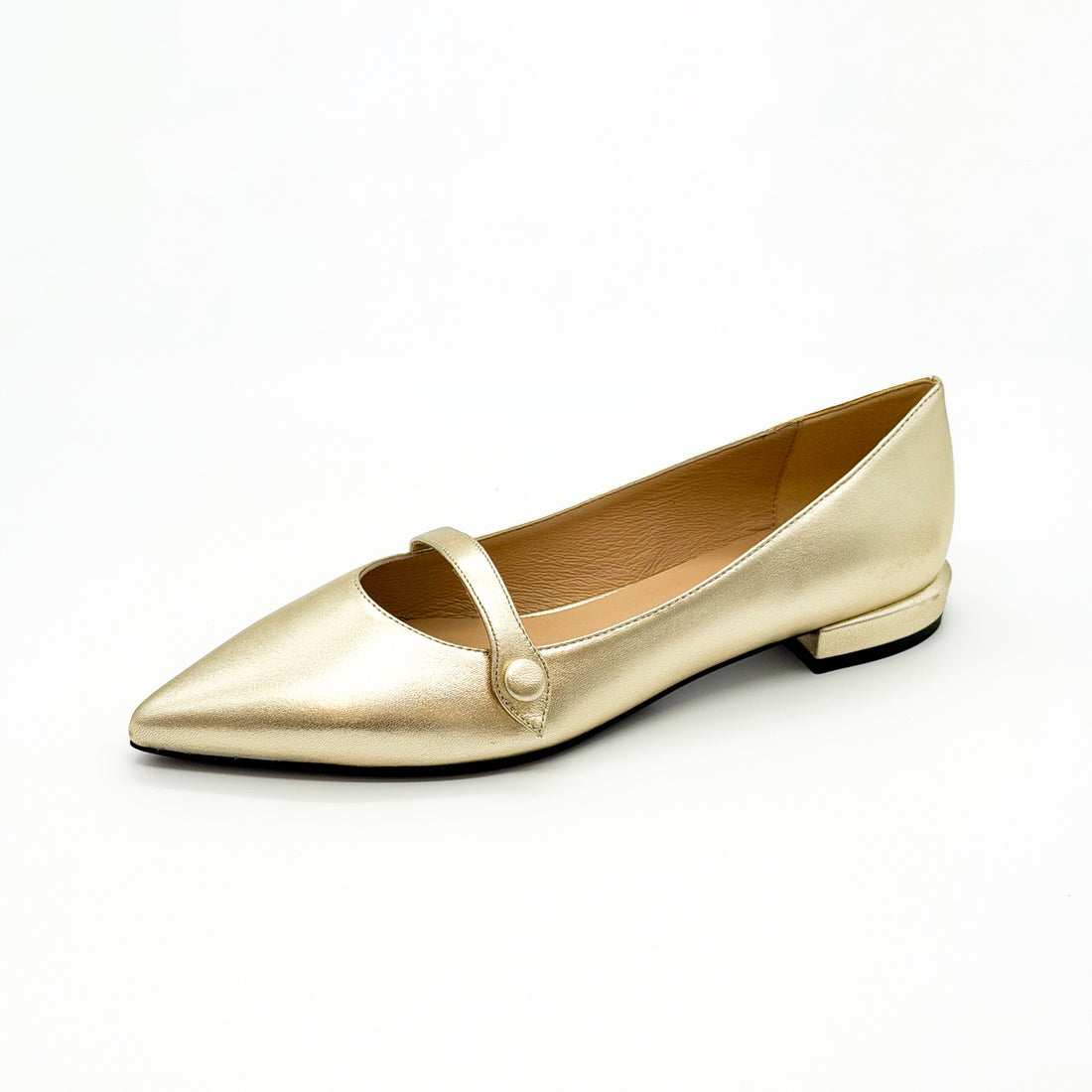 Flat with Strap Gold - Sample Size 37