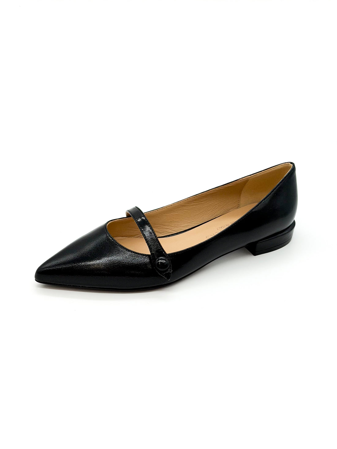 Flat with Strap Black - Sample Size 37