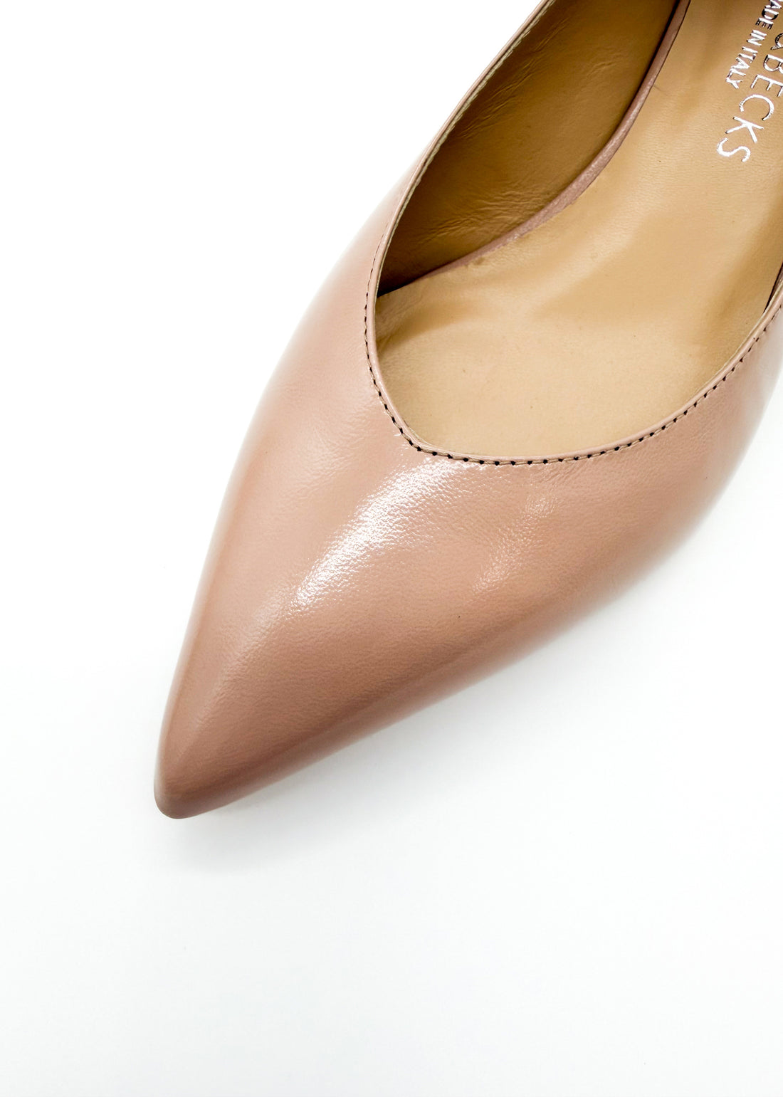 Low Heel Pump Nude - Sample Size 37