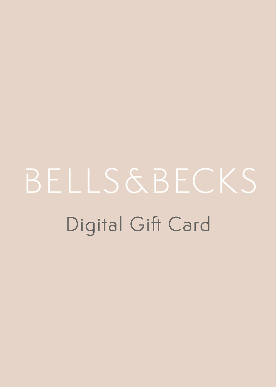 Digital Gift Card