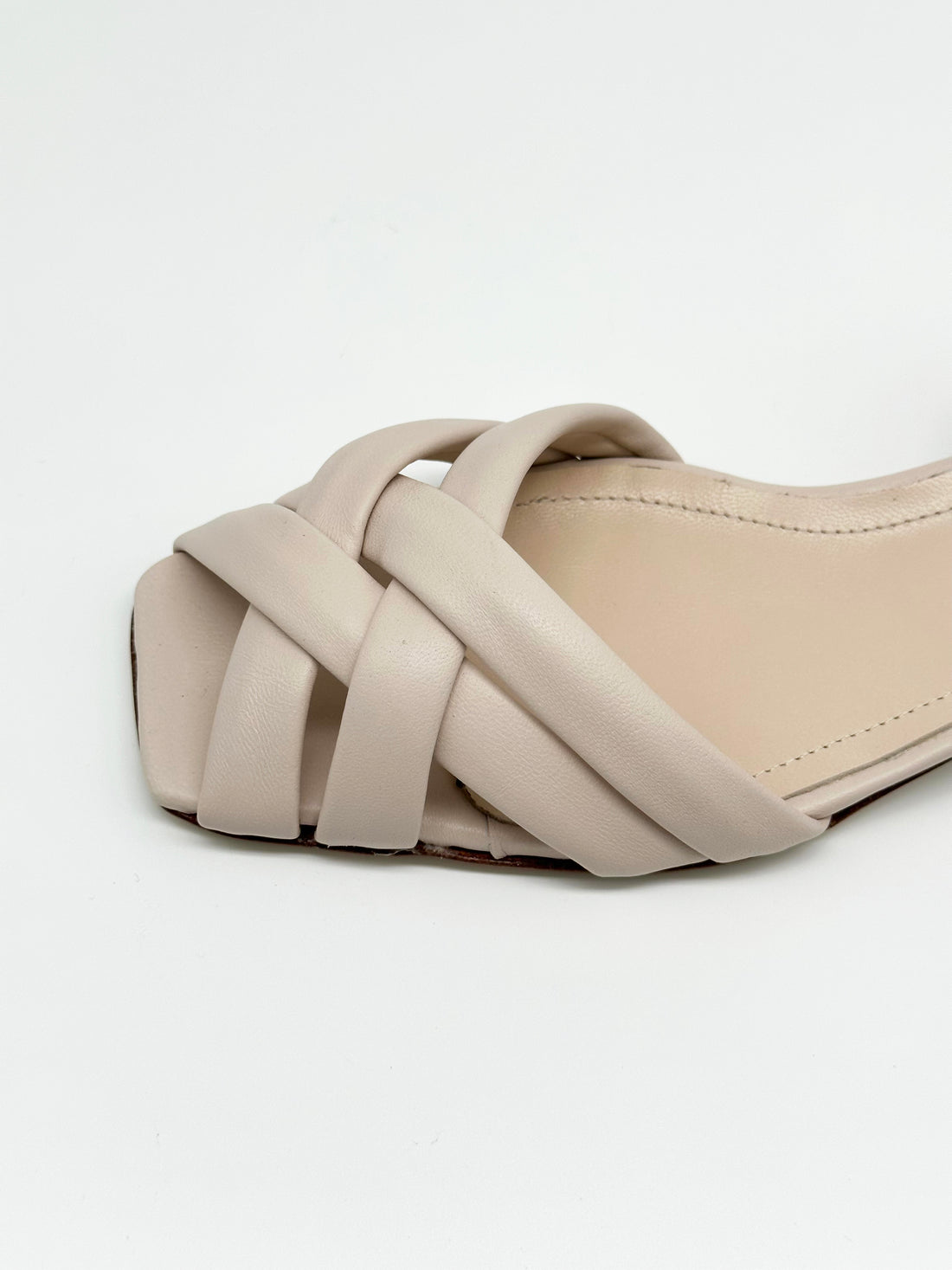 Ankle Wrap Sandal Blush - Sample Size 37