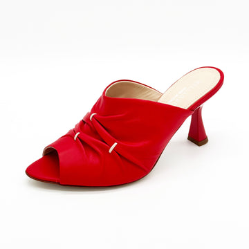 Open Toe Slide Slide Red - Sample Size 37