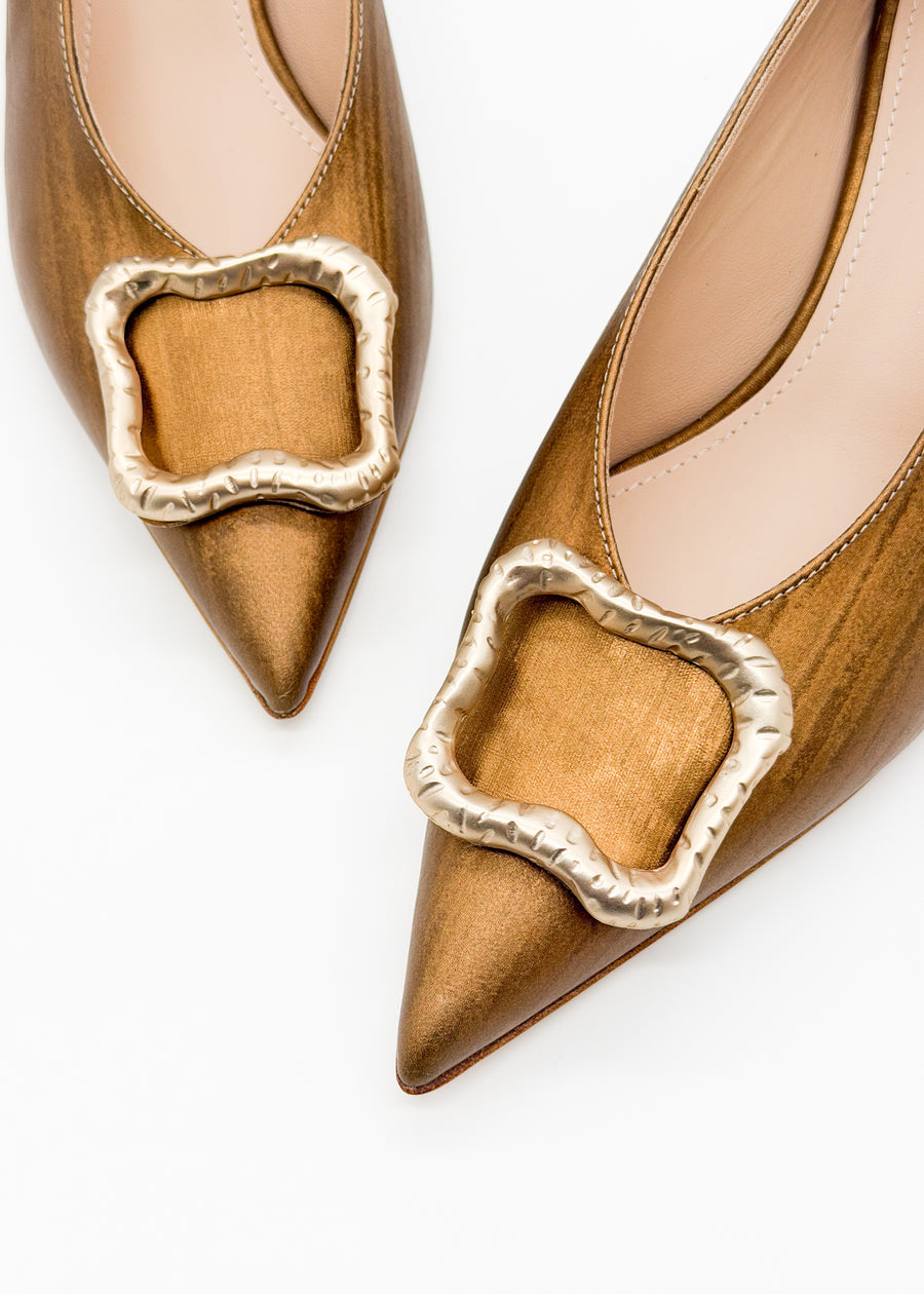Pump with Ornament Bronze - Sample Size 37