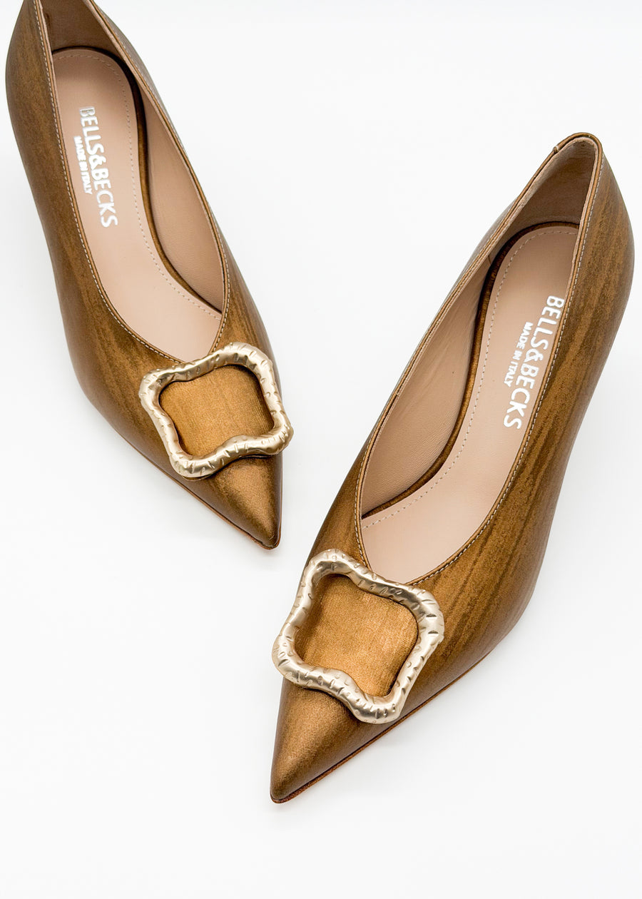Pump with Ornament Bronze - Sample Size 37