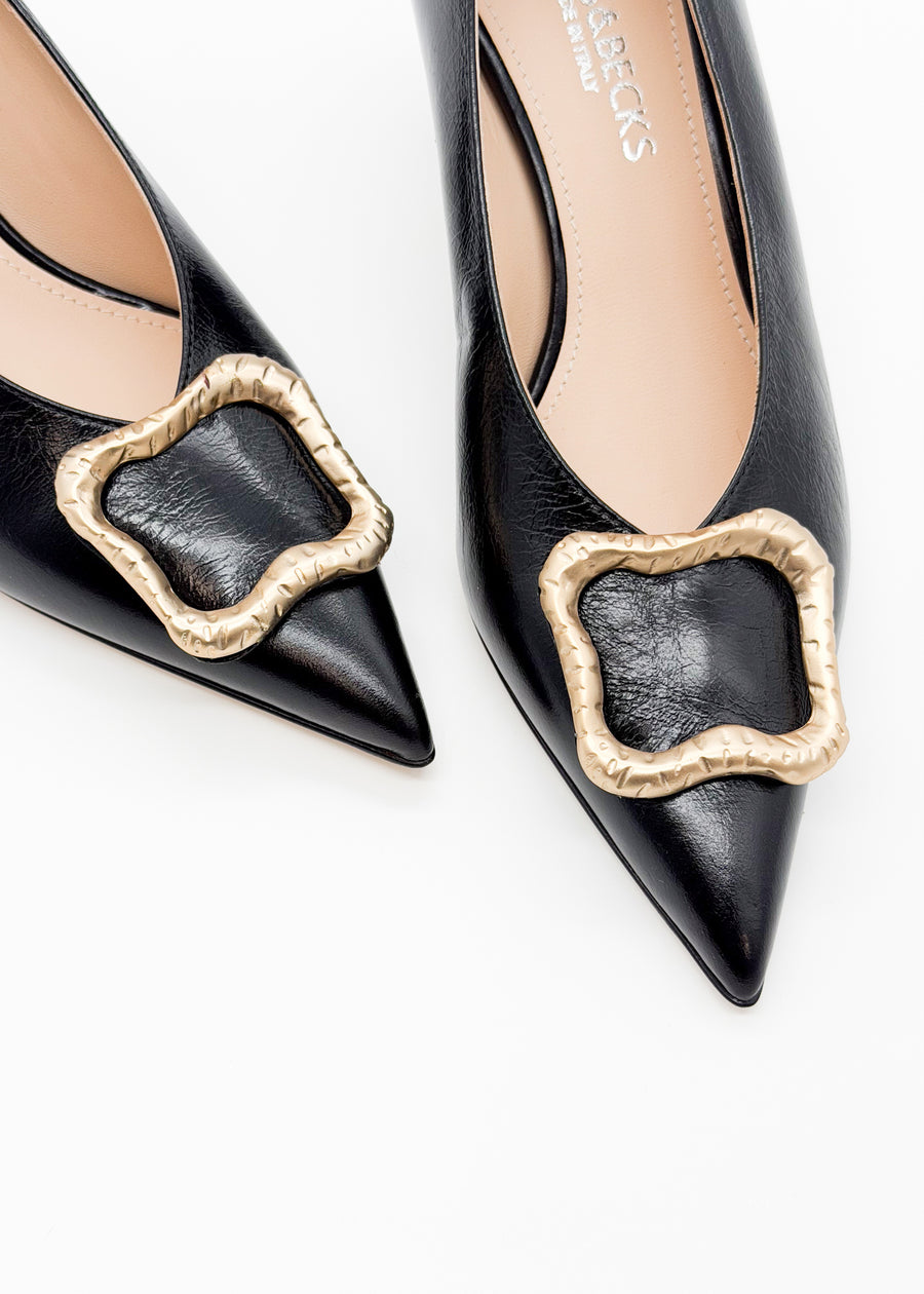 Pump with Ornament Black - Sample Size 37
