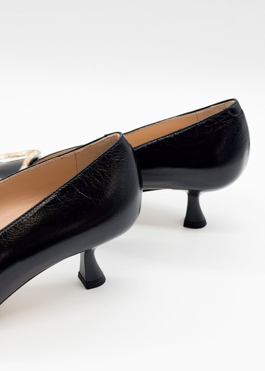 Pump with Ornament Black - Sample Size 37