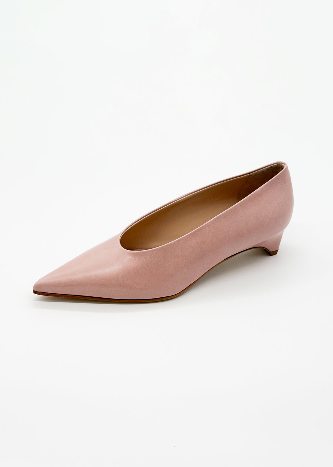 Mini Wedge Pump Nude - Sample Size 37