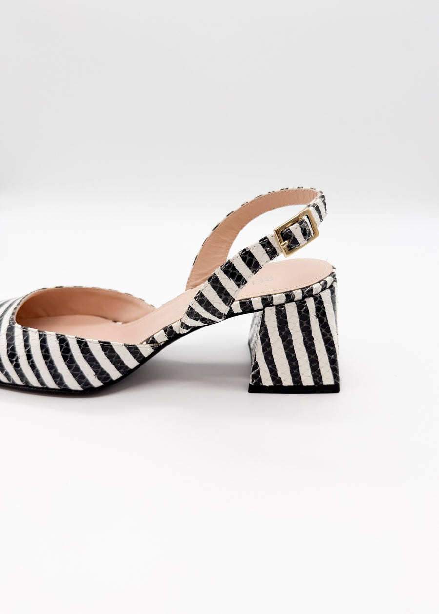 Lana Zebra Stripe Print - Sample Size 37