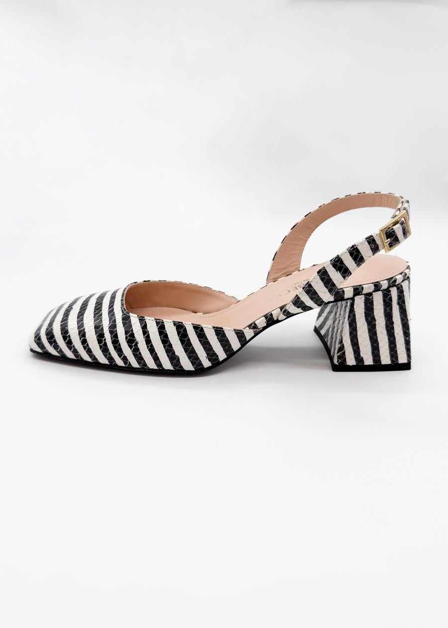 Lana Zebra Stripe Print - Sample Size 37