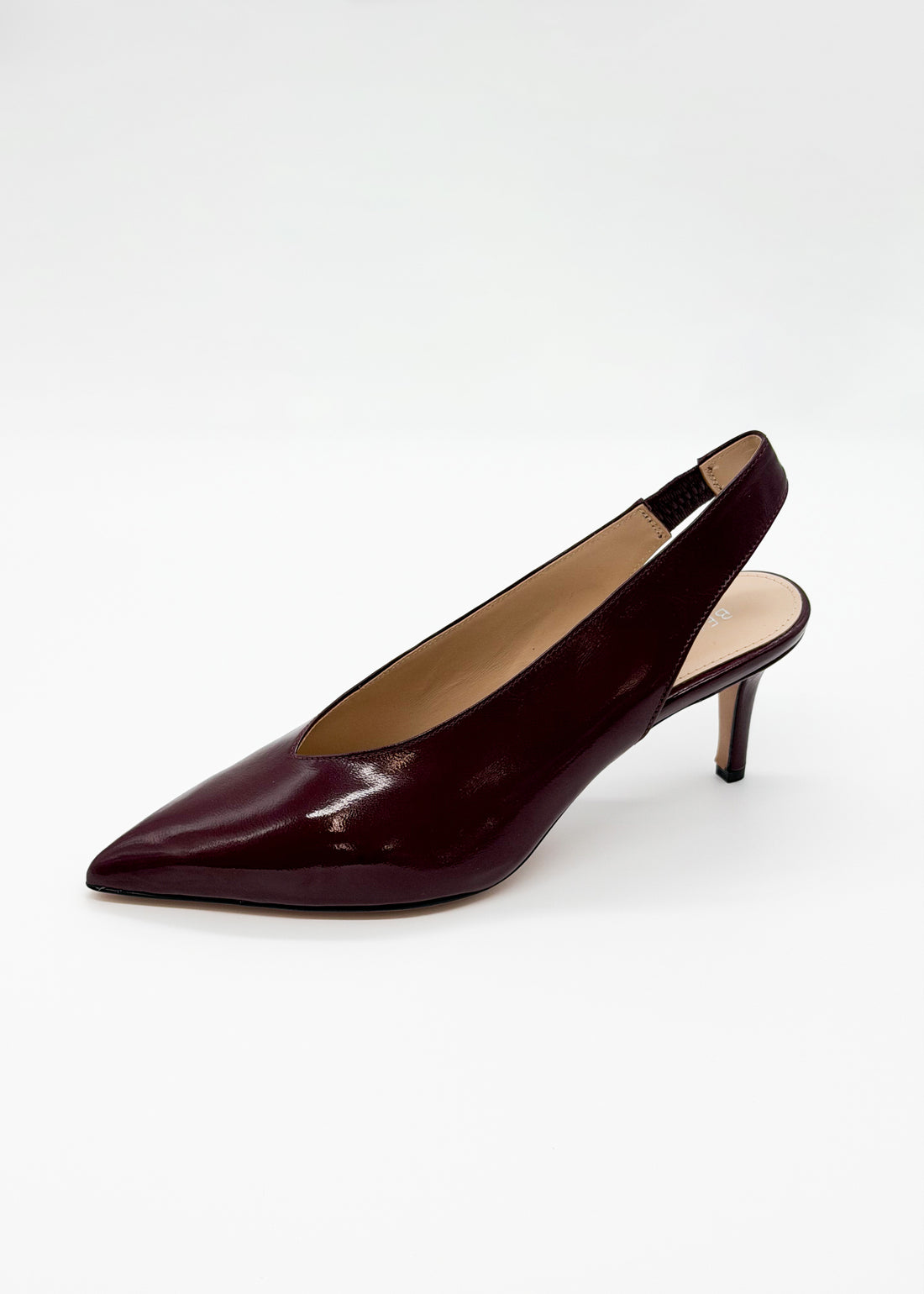 Slingback Pump Burgundy - Sample Size 37
