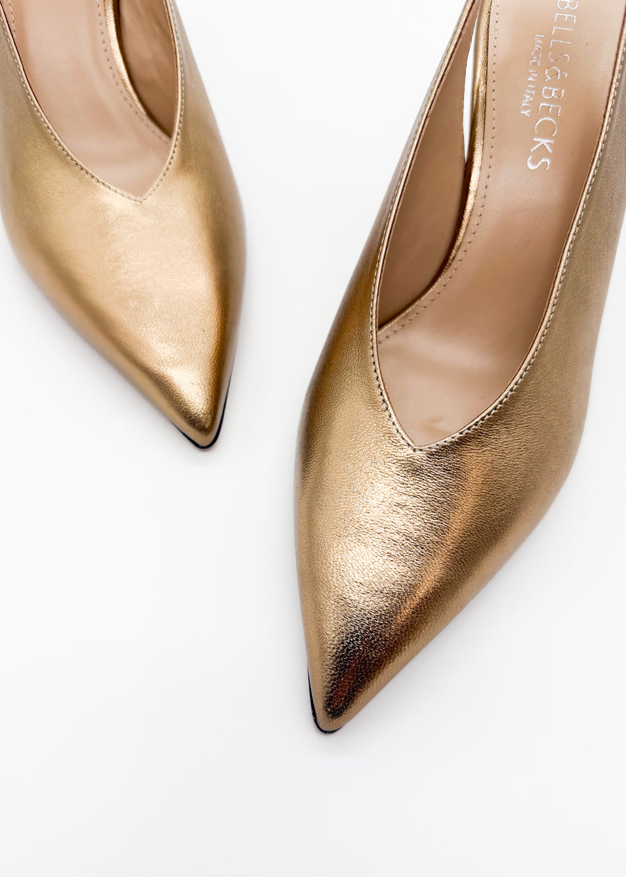 Slingback Pump Bronze - Sample Size 37