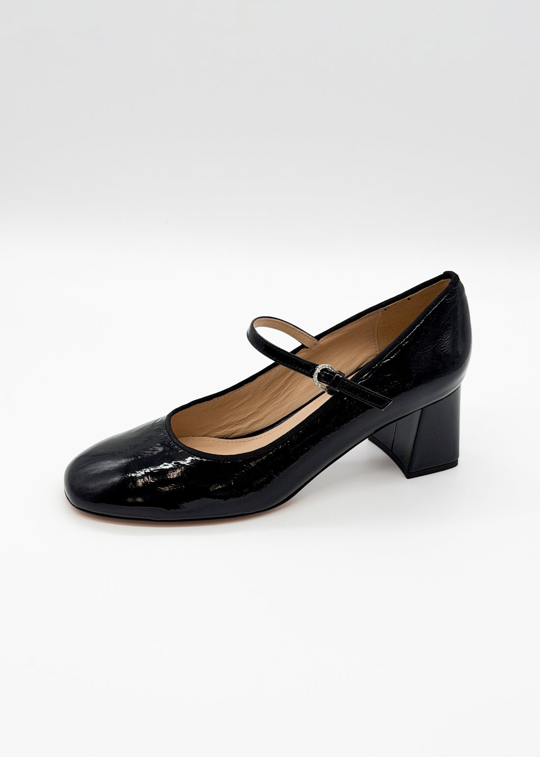 Mary Jane Pump Black - Sample Size 37