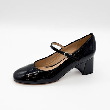 Round Toe Mary Jane Black - Sample Size 37