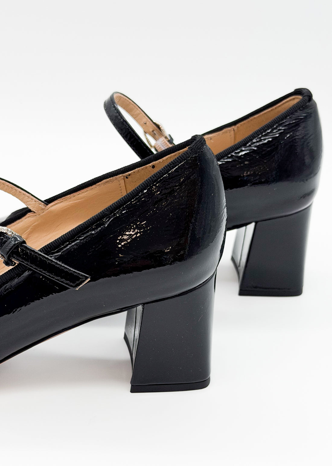 Mary Jane Pump Black - Sample Size 37