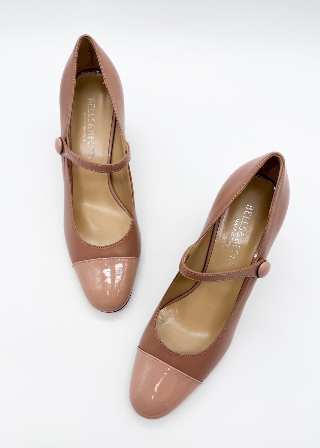 Cap Toe Mary Jane Dusty Rose - Sample Size 37