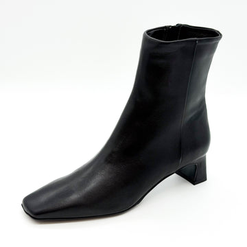 Square Toe Bootie Black - Sample Size 37