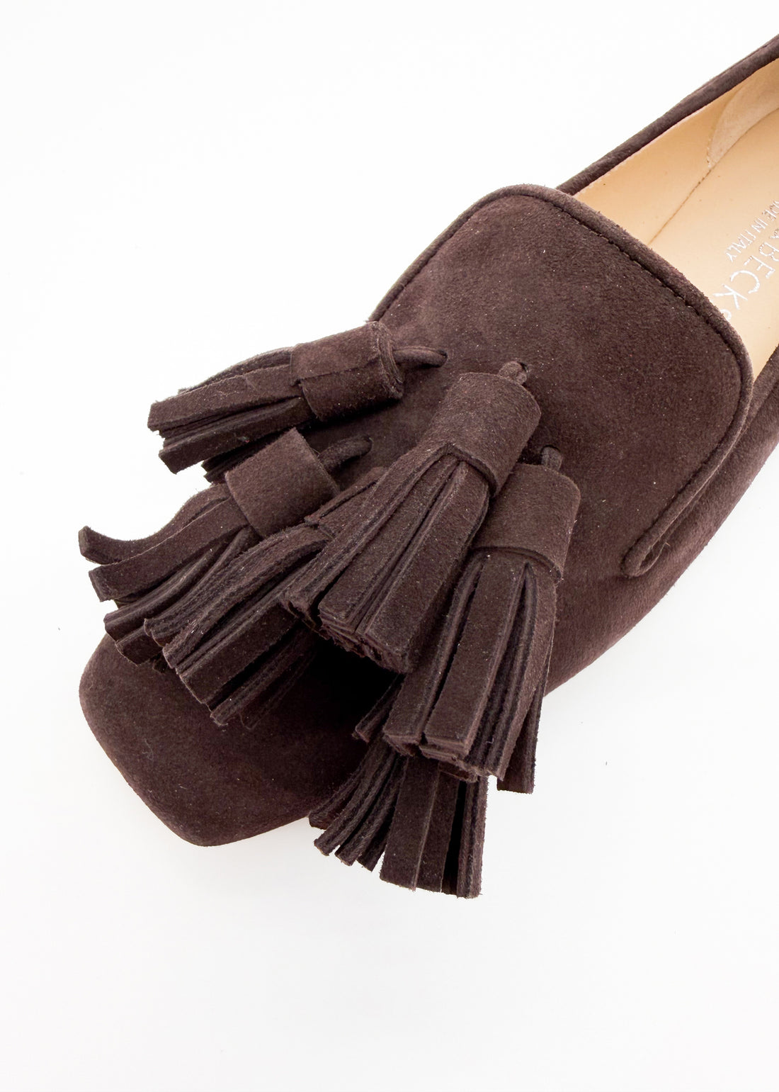 Olivia Tassel Loafer Chocolate - Sample Sale 37