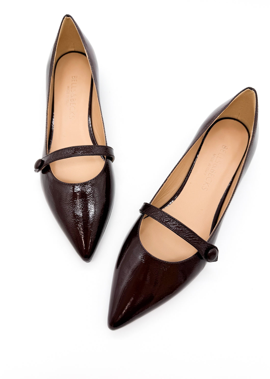 Flat with Strap Brown - Sample Size 37