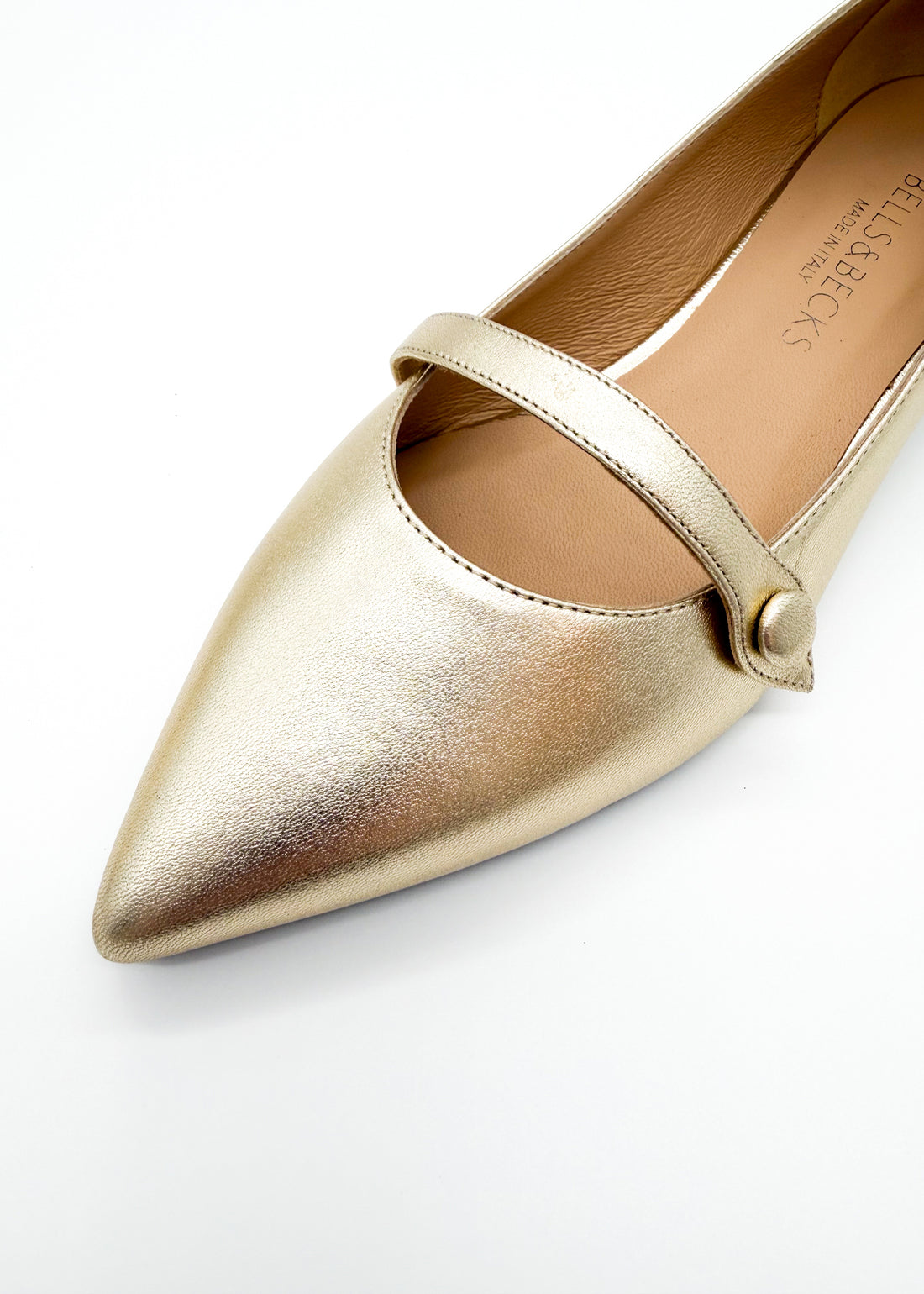 Flat with Strap Gold - Sample Size 37
